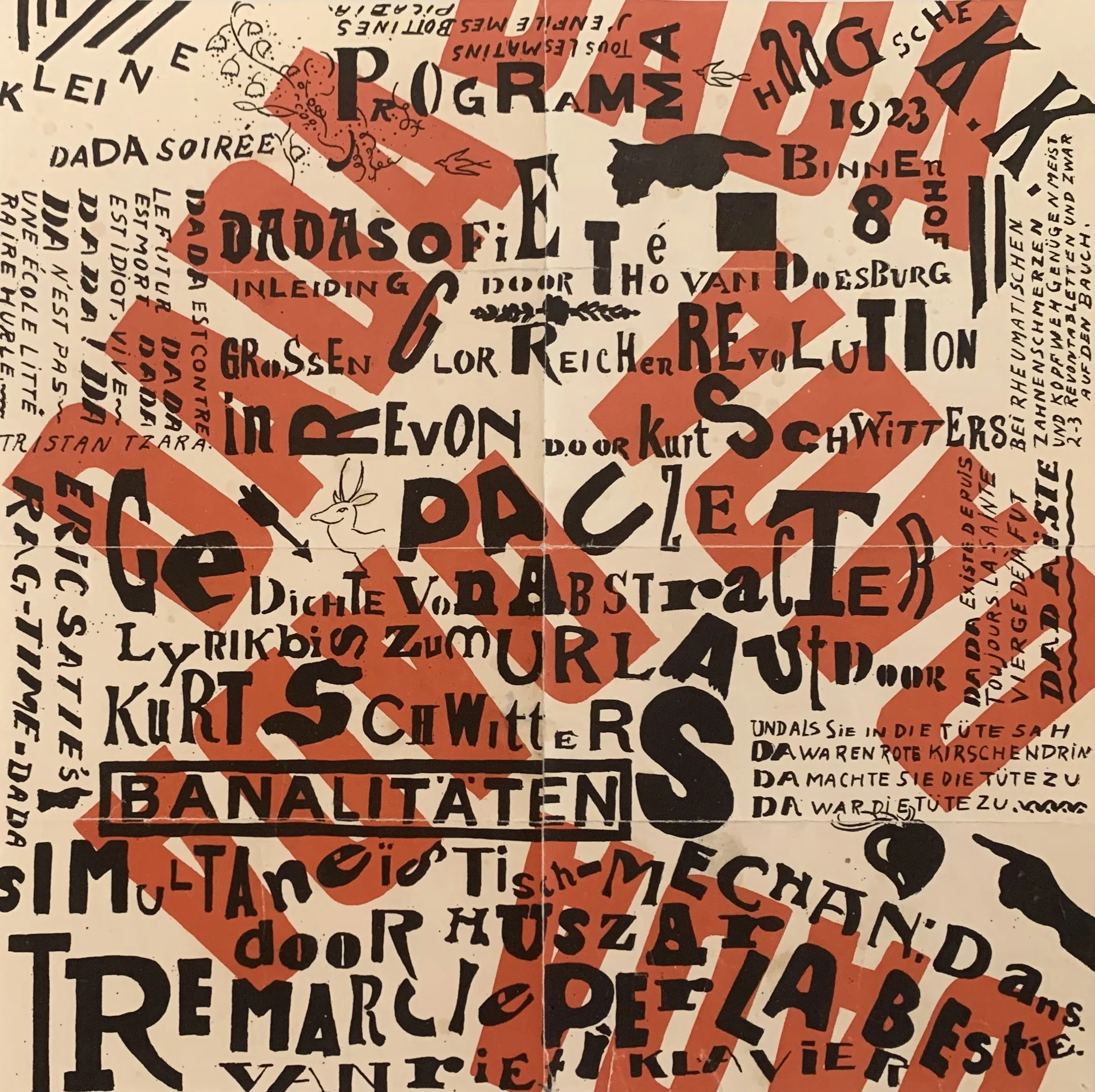 KURT SCHWITTERS AND THEO VAN DOESBURG | Constance Kamens Fine Art